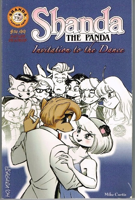 Shanda the Panda: Invitation to the Dance (2007) (2007), raw, ungraded comic book — front cover