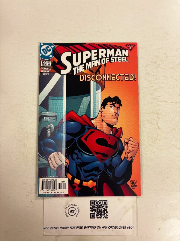 Superman the Man of Steel #120 (DC Comics), raw comic book in NM condition — front cover