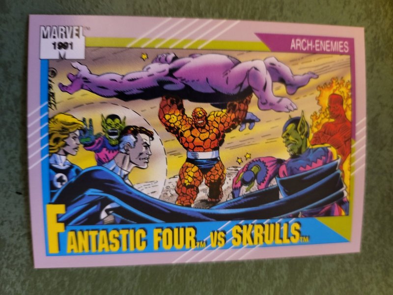1991 Marvel Universe #92 (1991), raw, ungraded comic book — front cover