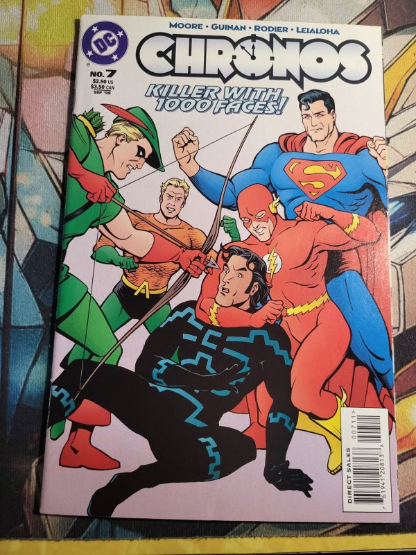 Chronos #7 (1998), raw, ungraded comic book — front cover