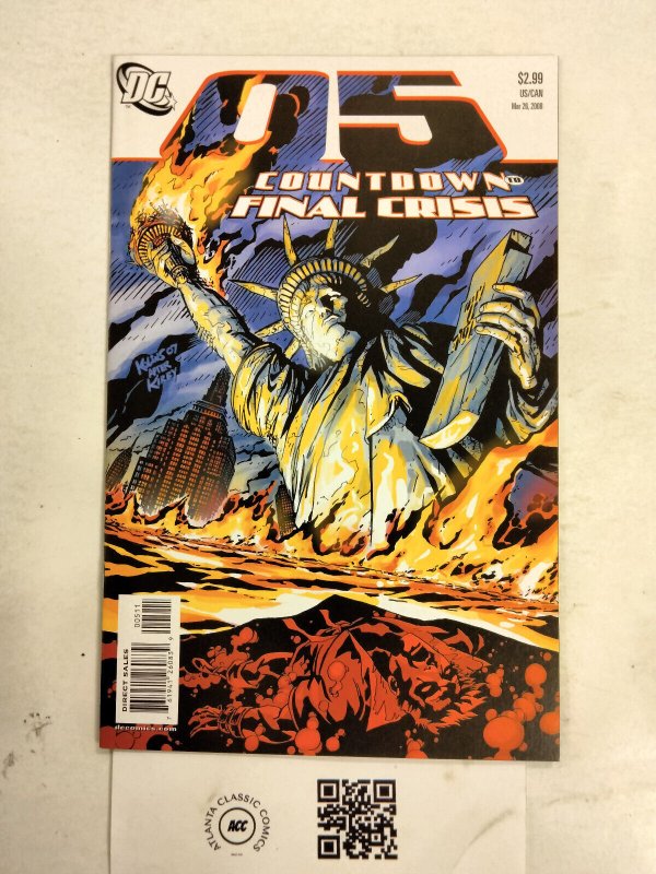 Countdown #5 (DC Comics), raw comic book in NM condition — front cover