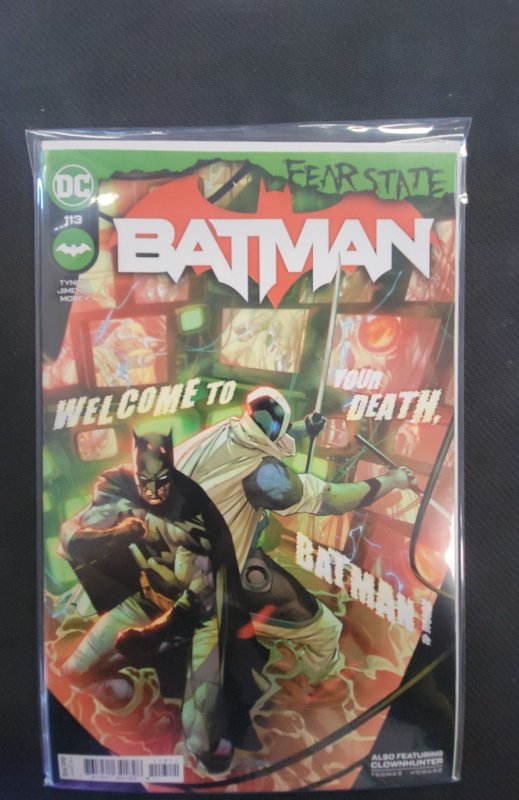 Batman #113 (DC Comics, 2021), raw, ungraded comic book — front cover