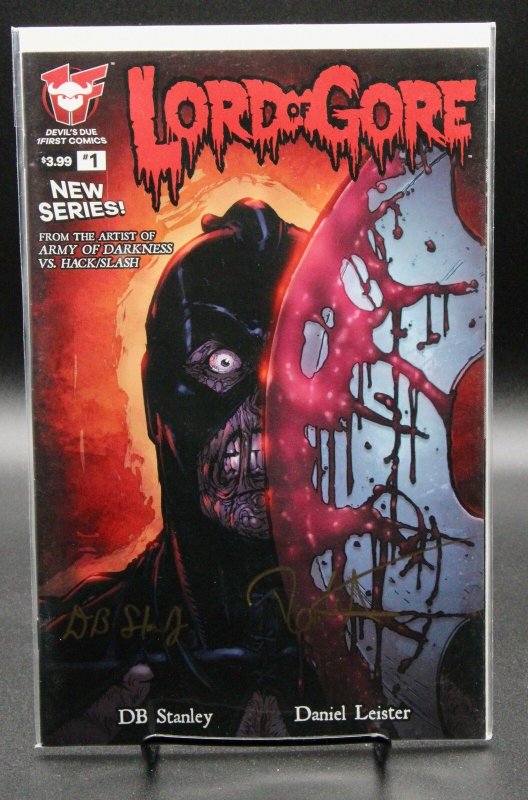 Lord of Gore #1, raw comic book in NM condition — front cover