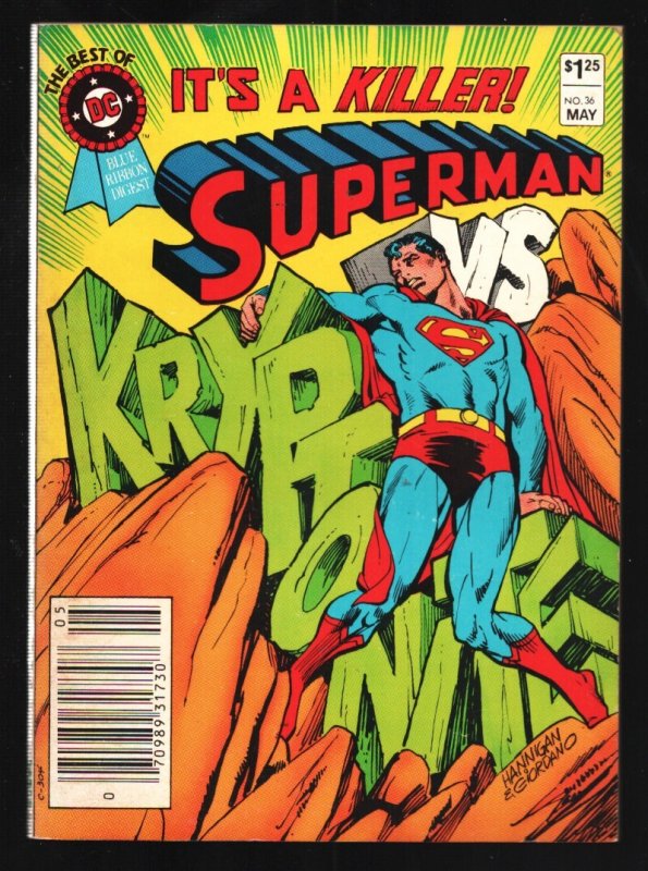 Best of DC #36 (DC Comics, 1983), raw, ungraded comic book — front cover