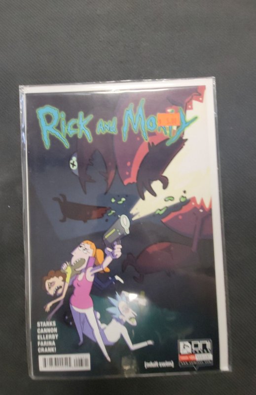 Rick and Morty #23 (2017), raw, ungraded comic book — front cover