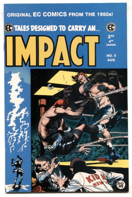 Impact #5 (1999), raw comic book in VF/NM condition — front cover