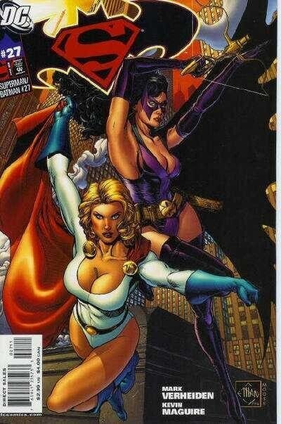 Superman/Batman (2003) #'s 27 28 29 30 31 32 33 34 35 36 37 + Annual #1 Lot 12 (2003), raw, ungraded comic book — front cover