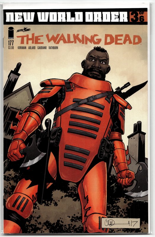 The Walking Dead #177 (Image Comics, 2018), raw, ungraded comic book — front cover