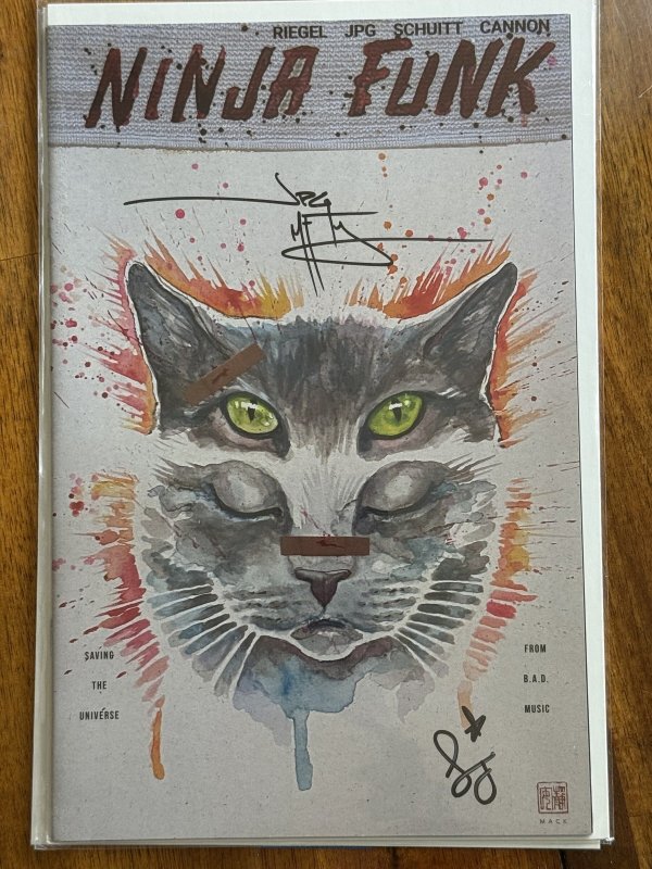 Ninja Funk #1 (2022), raw comic book in NM+ 9.6 condition — front cover