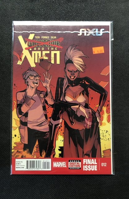 Wolverine & the X-Men #12 (Marvel Comics, 2015), raw, ungraded comic book — front cover