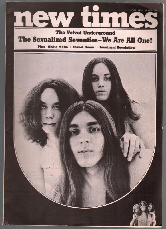 New Times #1, raw comic book in VF condition — front cover