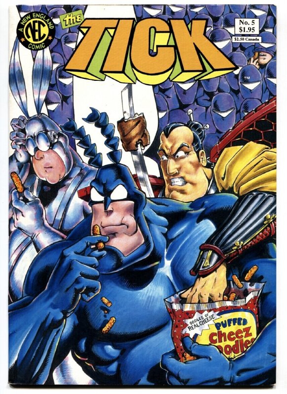 Tick #5 (1989), raw comic book in VF+ condition — front cover