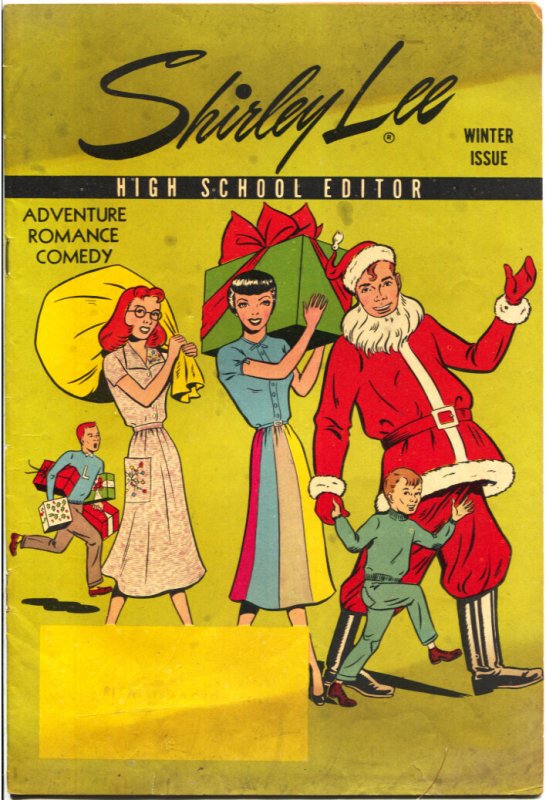 Shirley Lee - High School Editor # Winter 1940's? - Shirley Lee Fashions -VG... (1940), raw comic book in VG condition — front cover