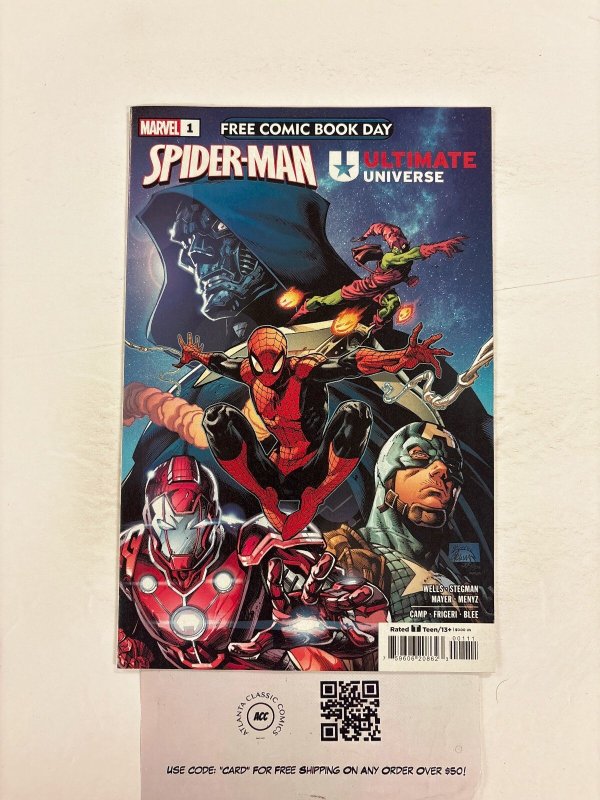 Spider-Man Ultimate Universe FCBD #1 (Marvel Comics), raw comic book in NM condition — front cover