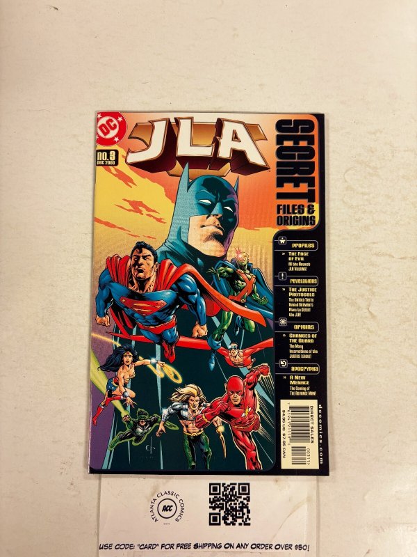JLA Secret Files and Origins #33 (DC Comics), raw comic book in NM condition — front cover