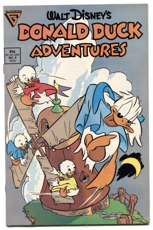 Walt Disney's Donald Duck Adventures #6 (1988), raw comic book in VF- condition — front cover