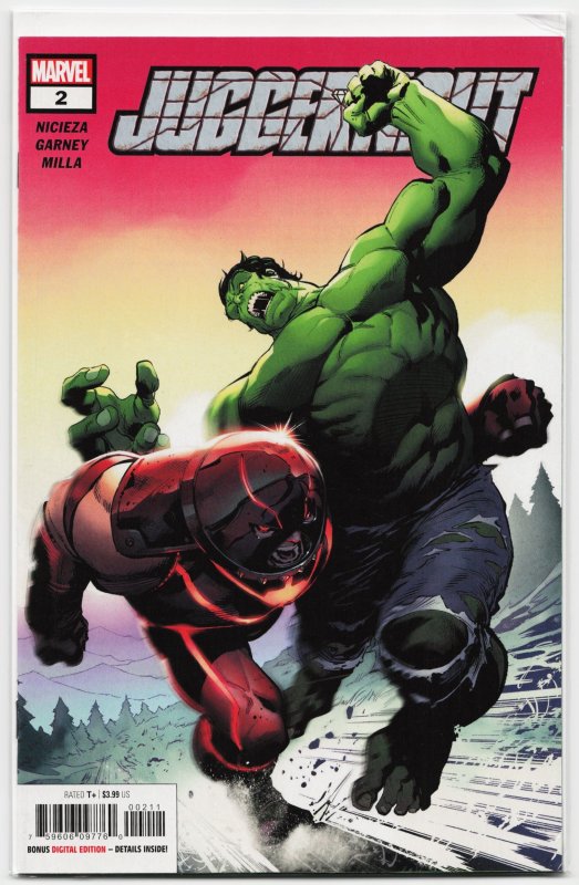 Juggernaut #2 (2020), raw, ungraded comic book — front cover