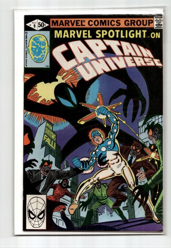 Marvel Spotlight #9 (Marvel Comics, 1980), raw, ungraded comic book — front cover