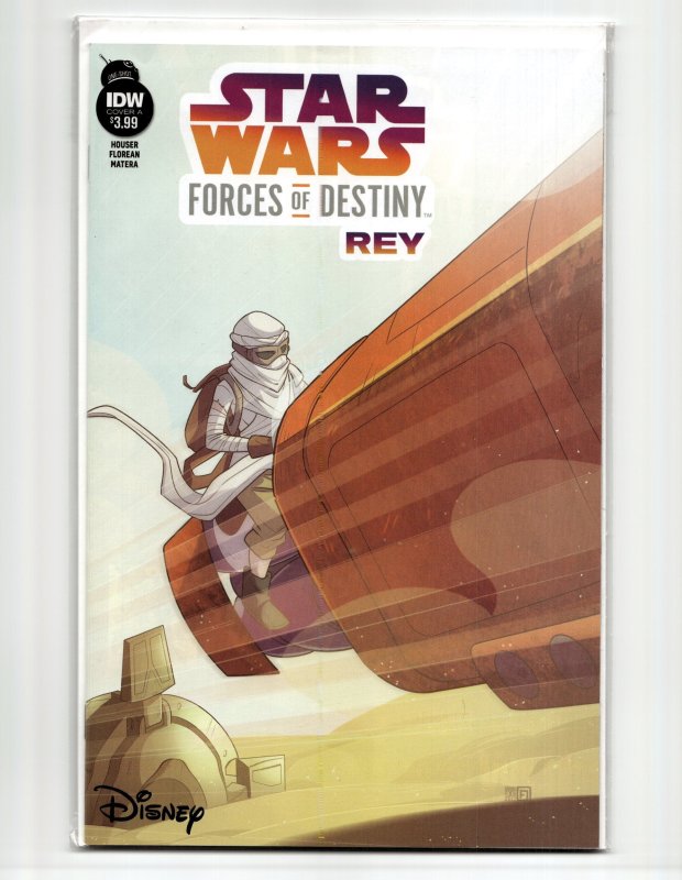 Star Wars Forces of Destiny-Rey (2018) Unkar Plutt (2018), raw, ungraded comic book — front cover