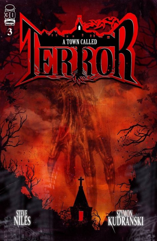 A Town Called Terror #3 (Image Comics, 2022), raw, ungraded comic book — front cover