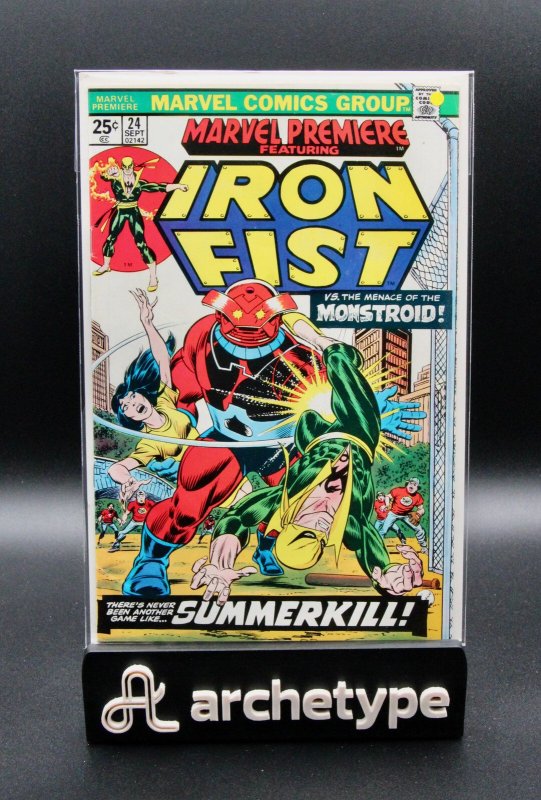 Marvel Premiere #24 (Marvel Comics, 1975), raw, ungraded comic book — front cover