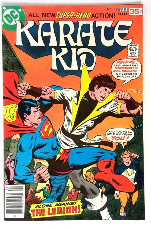 Karate Kid #12 (DC Comics, 1978), raw comic book in NM- condition — front cover