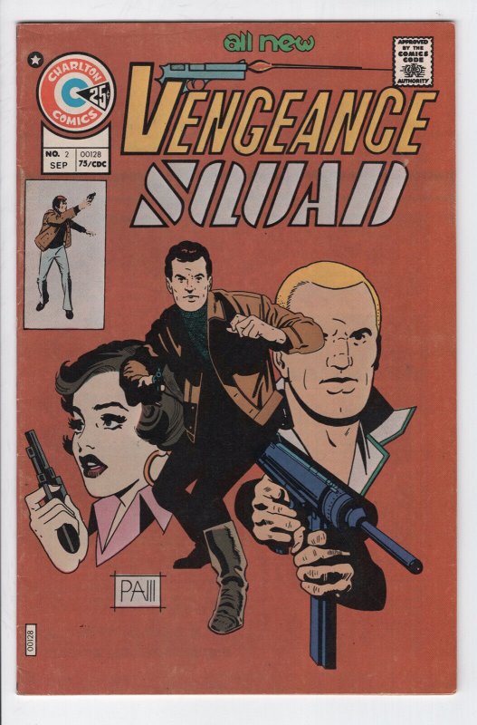 Vengence Squad #2 - 5.0 - Ow-W, raw comic book in 5.0 condition — front cover