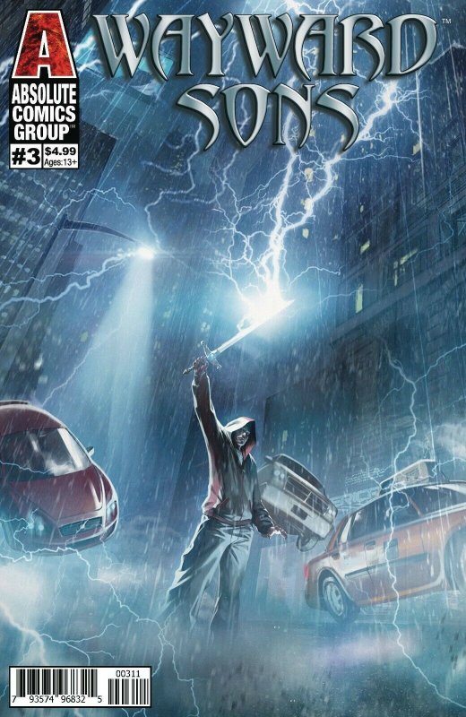 Wayward Sons #3 (2021), raw, ungraded comic book — front cover