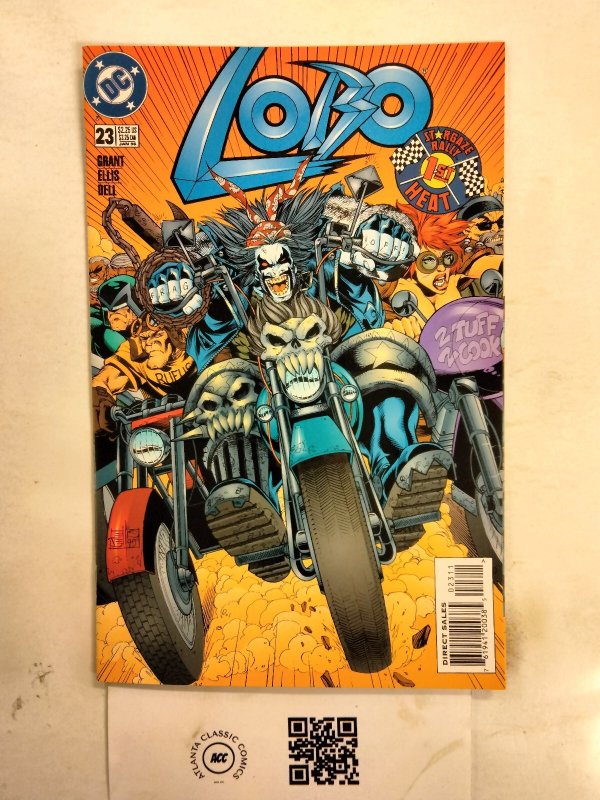 Lobo #23 (DC Comics), raw comic book in NM condition — front cover
