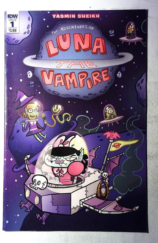 Luna the Vampire #1 (IDW Publishing, 2016), raw, ungraded comic book — front cover