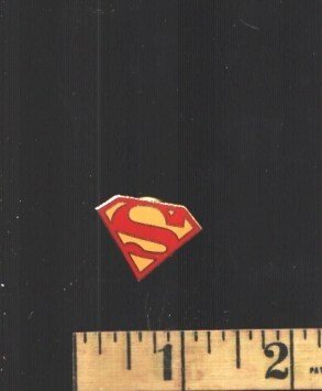 Superman Clip Back Button in Original Bag-1944-in Original Bag-about 1"x ¾", raw, ungraded comic book — front cover