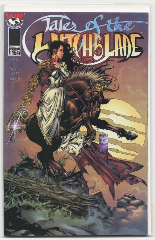 Tales of the Witchblade #2 (Image Comics, 1997), raw, ungraded comic book — front cover