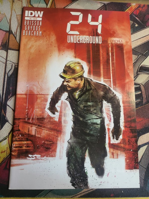 24 #2 (2014), raw, ungraded comic book — front cover