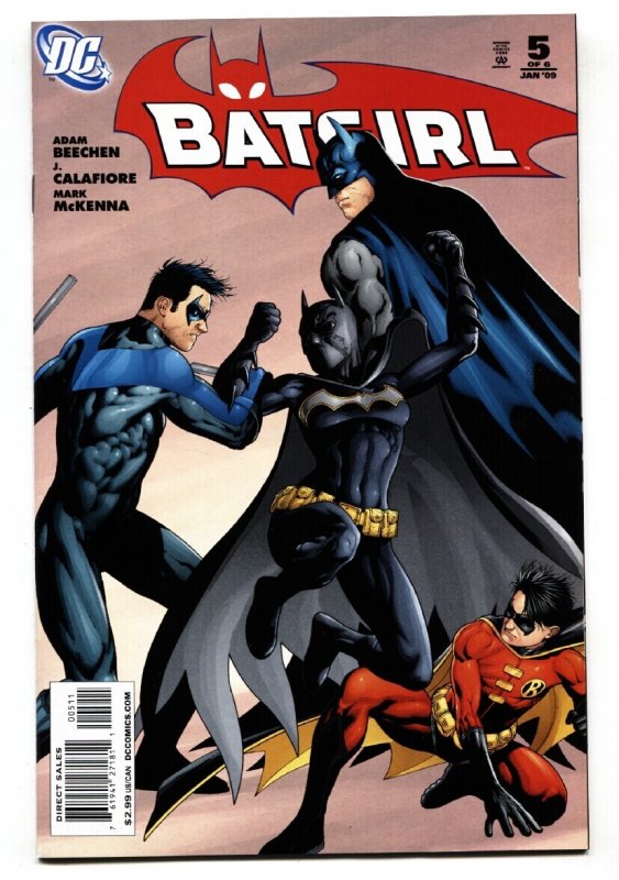 Batgirl #5 (DC Comics, 2009), raw comic book in NM- condition — front cover