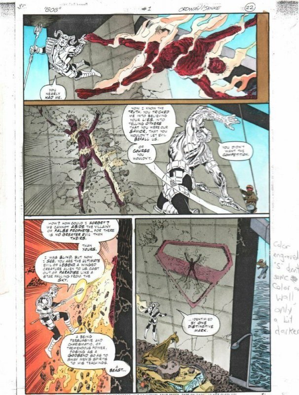 Gog (Villains) #1, raw, ungraded comic book — front cover