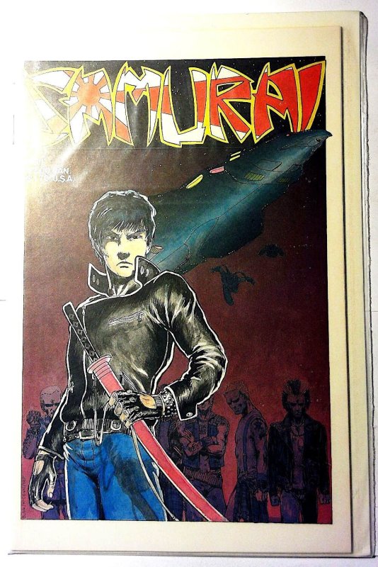 Samurai #1 (1986), raw, ungraded comic book — front cover