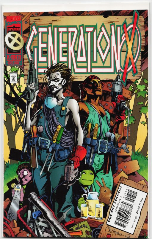 Generation X #7 (Marvel Comics, 1995), raw, ungraded comic book — front cover