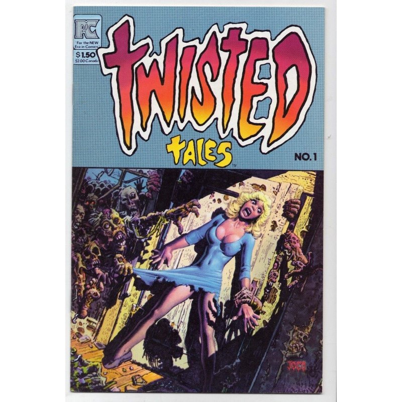 Twisted Tales #1 (1982), raw comic book in VF/NM 9.0 condition — front cover