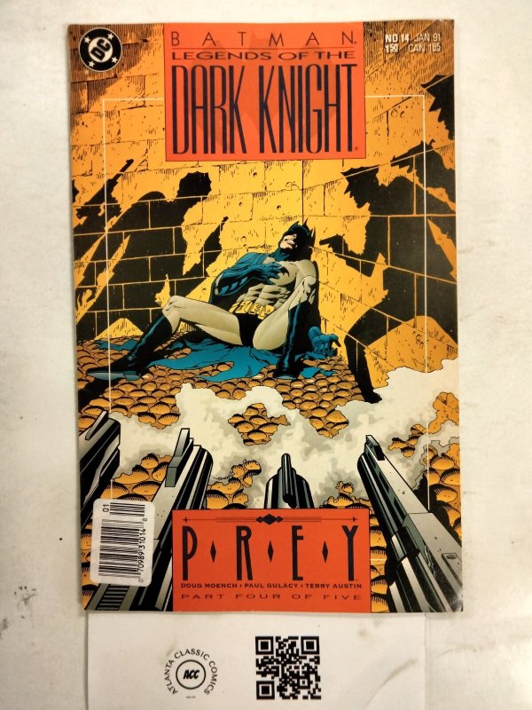 Batman Legends of the Dark Knight #14 (DC Comics), raw comic book in NM condition — front cover