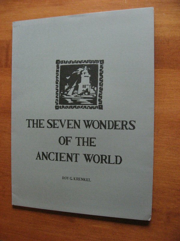 Seven Wonders of the Ancient World Portfolio Signed Roy Krenkel 1975 (1975), raw, ungraded comic book — front cover