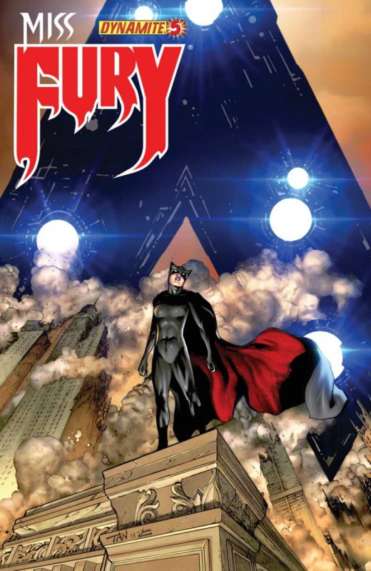 Miss Fury #5 (Dynamite Entertainment, 2013), raw comic book in VF/NM condition — front cover