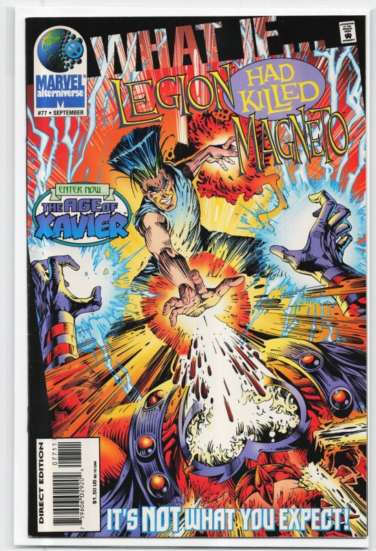 What If...? #77 (1995), raw, ungraded comic book — front cover