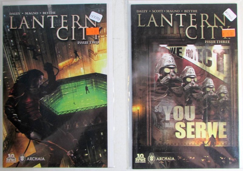 2015 Lantern City Lot of 2 #2, 3 Archaia Studios Press NM 1st Print Comic Books (2015), raw comic book in NM condition — front cover