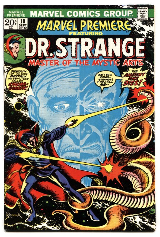Marvel Premiere #10 (Marvel Comics, 1972), raw, ungraded comic book — front cover
