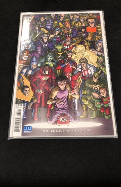 Dial H for Hero #1 (DC Comics, 2019), raw, ungraded comic book — front cover