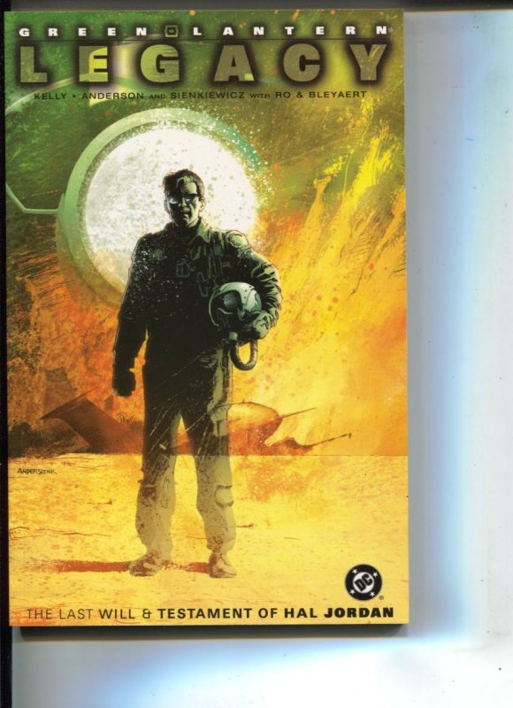 Green Lantern Legacy-Joe Kelly-TPB- Trade, raw, ungraded comic book — front cover
