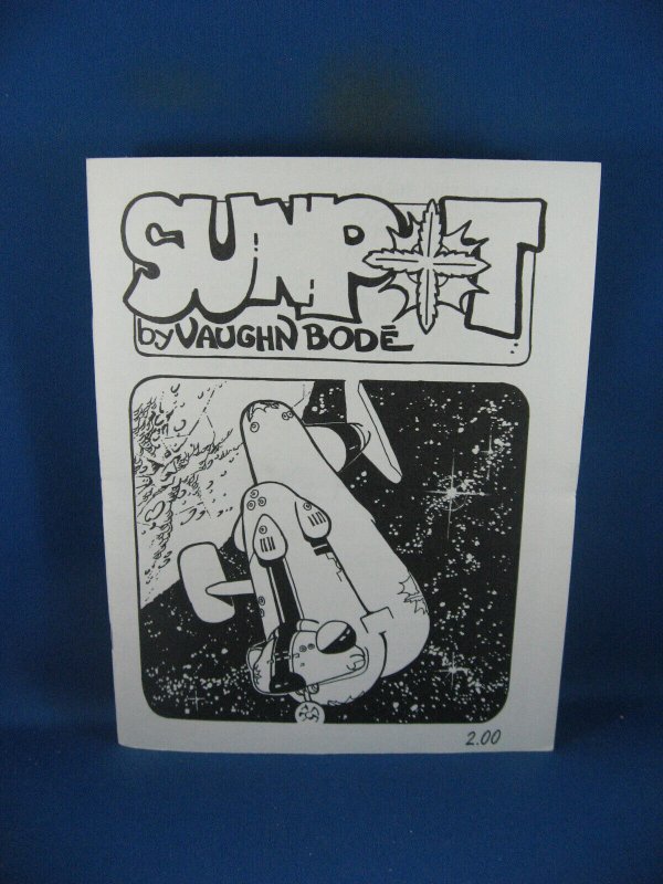 Sunpot #1 (1971), raw comic book in VF condition — front cover