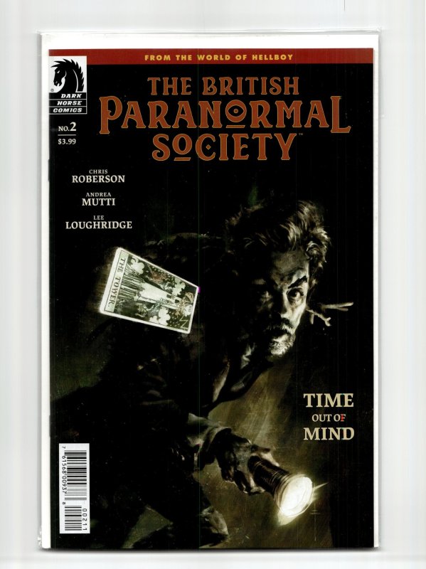The British Paranormal Society: Time Out of Mind #2 (Dark Horse Comics, 2022), raw, ungraded comic book — front cover