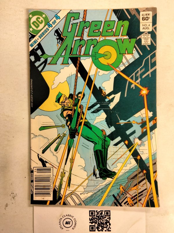 Green Arrow #4 (DC Comics), raw comic book in VF condition — front cover