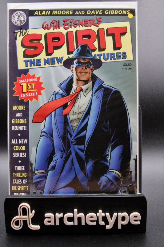 Will Eisner's the Spirit #1 (Dynamite Entertainment, 2015), raw, ungraded comic book — front cover